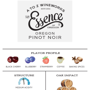 Wine Description Essence of Oregon Pinot Noir