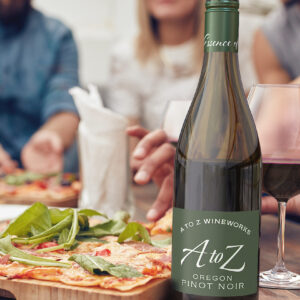 Pinot Noir with pizza