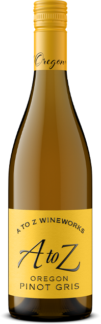 A to Z Wineworks Pinot Gris bottle shot