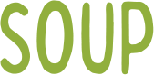Soup text graphic