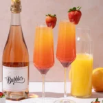 A to Z Strawberry Sunrise Mimosa