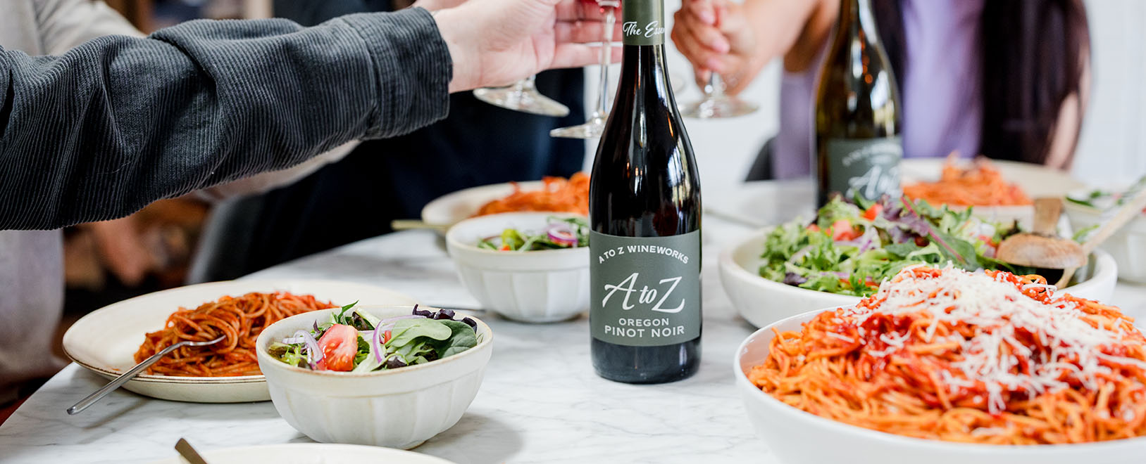 A to Z wines dinner